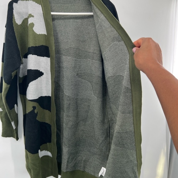 Cloudwalk great black grey camo long duster size S - Picture 4 of 9